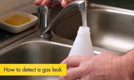 How to detect a gas leak