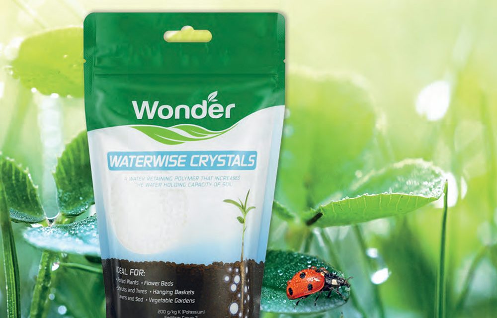 Drought proofing your garden with Wonder Waterwise Crystals