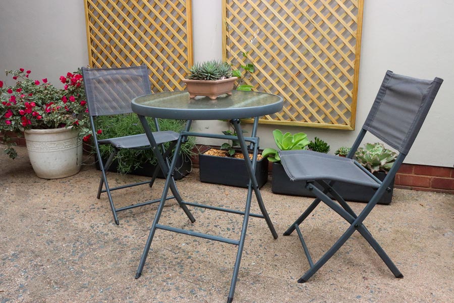 Caring for steel and aluminium patio furniture