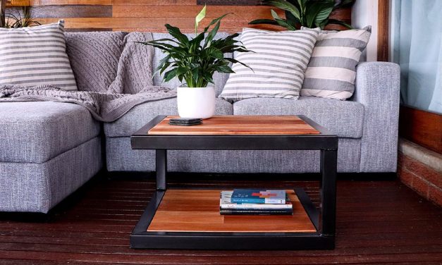 How to make your own half-floating welded coffee table