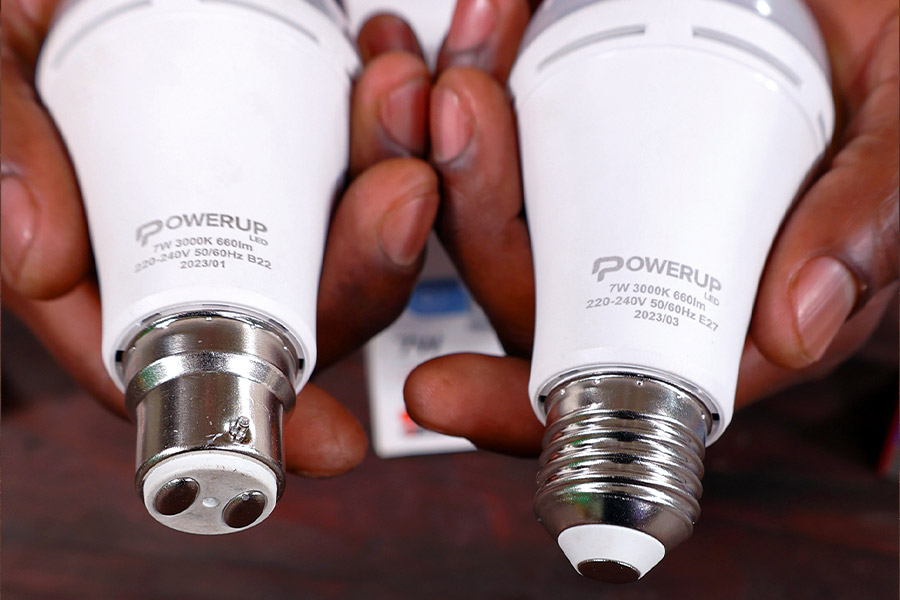 Rechargeable LED light bulbs
