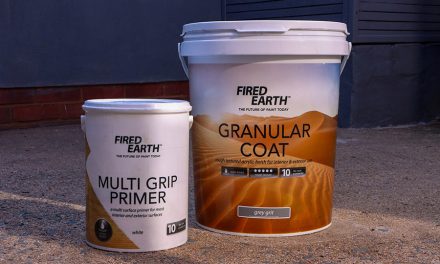 Fired Earth Granular Coat – a unique product for a striking finish