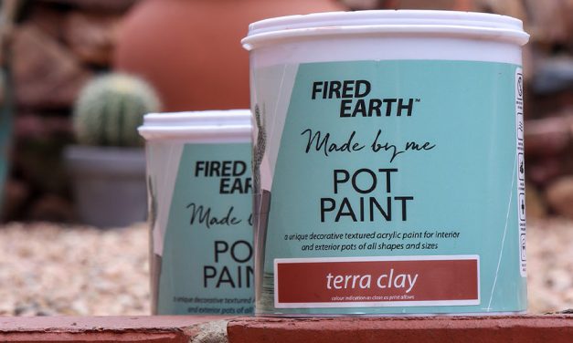 Revamp your pot plants with Fired Earth Pot Paint