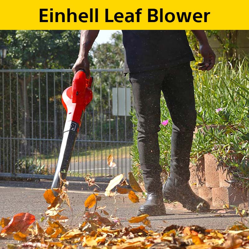 Garden maintenance is a breeze with the Einhell Leaf Blower