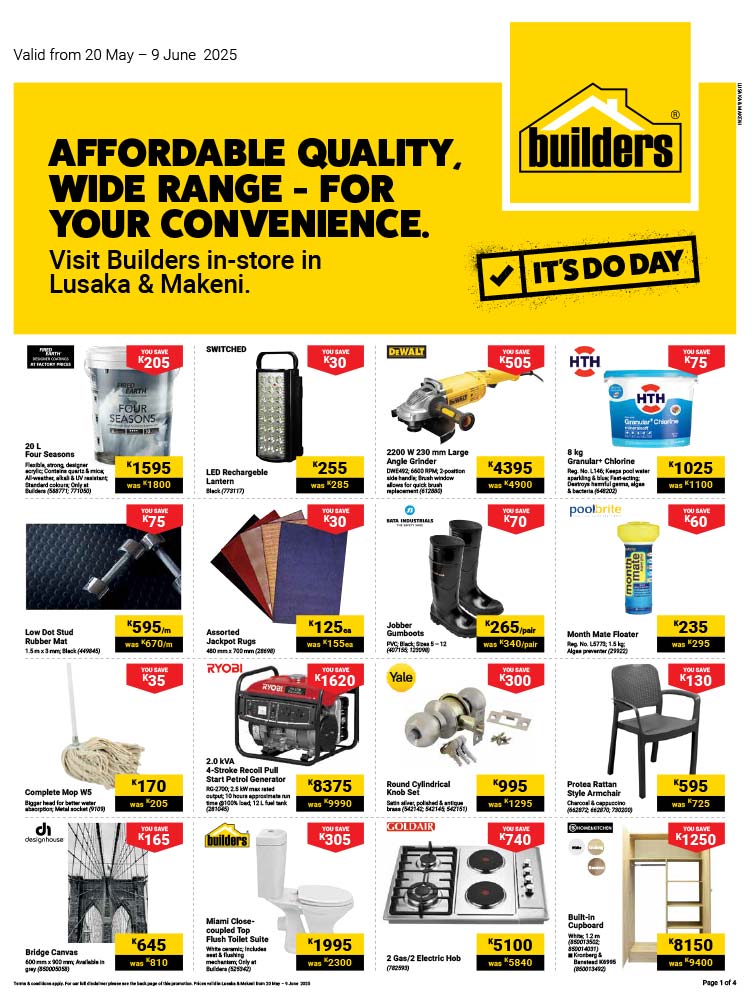Lusaka and Makeni Retail and Trade May