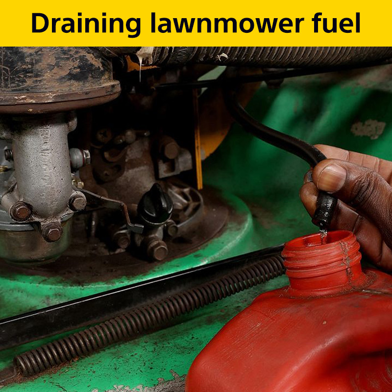 Why you should drain the fuel from your lawnmower in winter