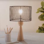 DIY Mesh Lamp for a minimalist look