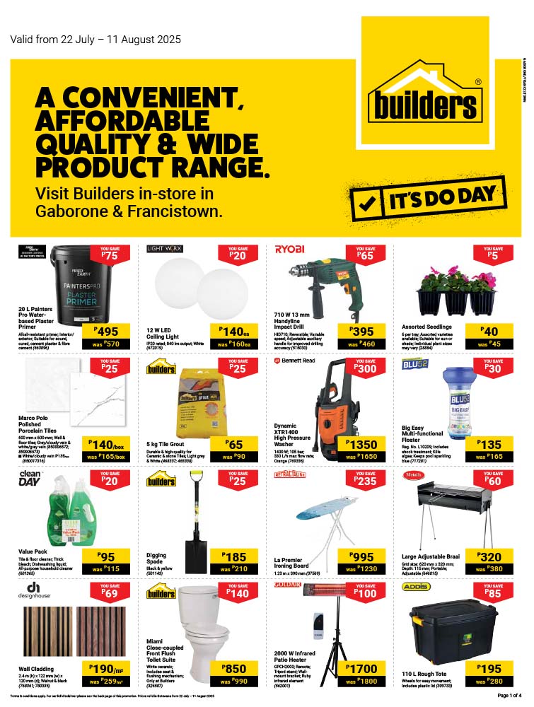 Botswana July Retail & Trade Catalogue