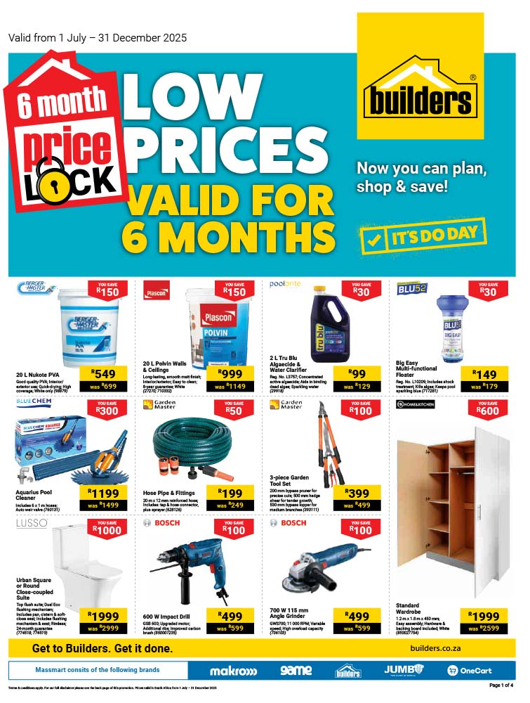 Price Lock Catalogue
