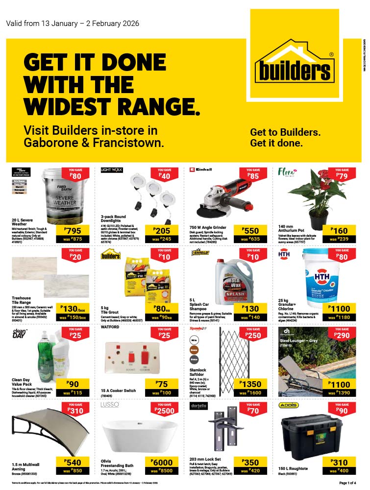 Botswana July Retail & Trade Catalogue