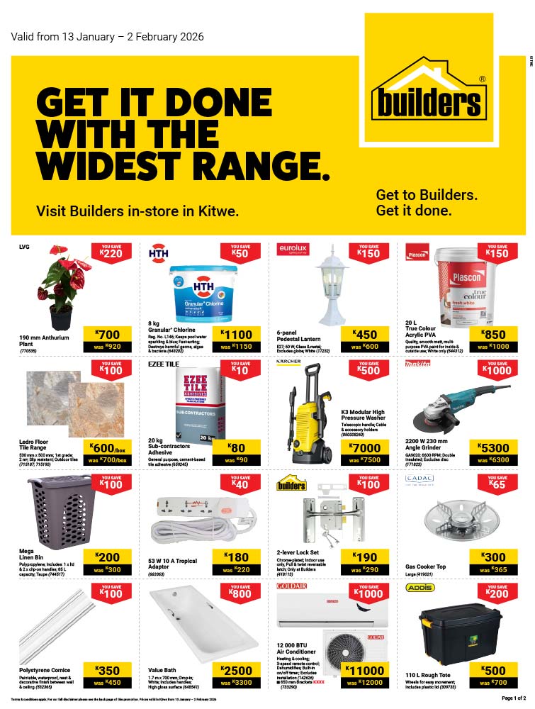 Botswana July Retail & Trade Catalogue