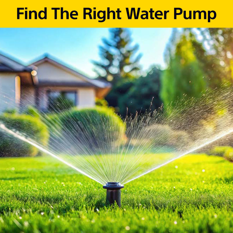 Find the right water pump for your home