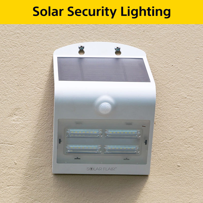 The brilliance of solar security lighting
